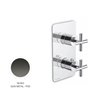Newform  Blink 69818E.58.063 façade mitigeur thermo + inverseur à encastrer PVD Gun metal