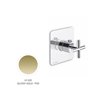 Newform  Blink 69817E.61.020 façade mitigeur thermo à encastrer PVD Glossy gold