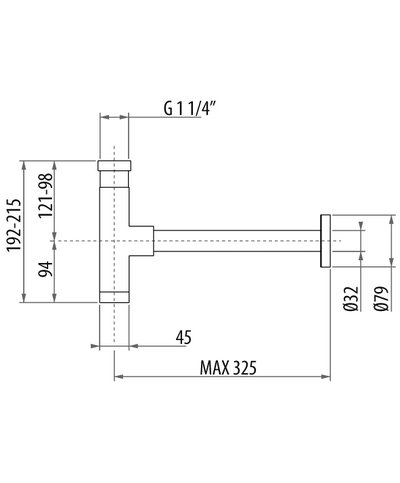 Gattoni 162 siphon bronze