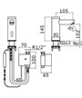 Ramon Soler Soltronic 8102-231315 mitigeur lavabo + batterie chrome