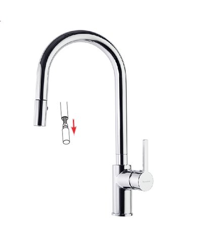 Ramon Soler Drako 337902V1-33E301598 mitigeur évier à douchette chrome