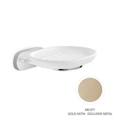 Newform Linfa - O'Rama 67200.M0.071 porte savon mural Exclusive Metal Gold satin