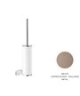 Newform Linfa - O'Rama 67215.M0.075 Porte-brosse mural Exclusive Metal Copper glossy