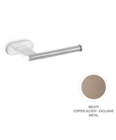 Newform Linfa - O'Rama 67223.M0.075 Porte-rouleau de papier mural Exclusive Metal Copper glossy
