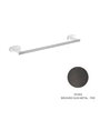 Newform Linfa - O'Rama 67228.59.064 Porte-serviettes mural 45 cm Brushed gun metal
