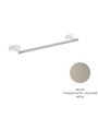 Newform Linfa - O'Rama 67229.M0.070 Porte-serviettes mural 60 cm Exclusive Metal Titanium satin