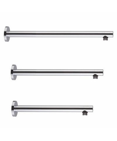 Newform 27667.21.018 Bras douche 332 mm rosace ronde chrome