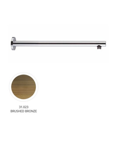 Newform 27670.31.023 Bras douche 382 mm rosace ronde bronze brossé