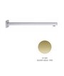 Newform 27674.61.20 Bras douche carré 380 mm PVD Glossy gold