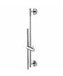 Newform 61356.31 barre 550mm + set douche lookinox