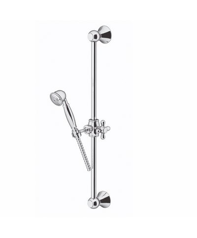 Gattoni Versilia 1046/PDC0 barre 600mm + set douche chrome