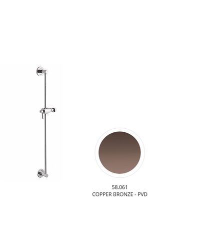 Newform 830.58.061 barre 636 mm PVD Copper bronze