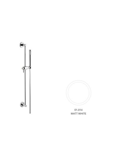 Newform 67556..01.014 Park barre 640mm + set douche Blanc mat