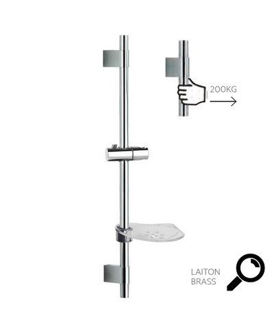 Ramon Soler 7750S-227436 Barre laiton 688 mm  Ø 20 mm chrome