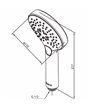 Damixa 76688500 douchette 3J PVD Graphite