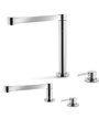 Newform X-Trend 2439 21 018 mitigeur évier 2 trous spec  fenêtre chrome