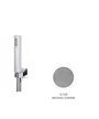 Newform Douchette carrée + coude mural look inox - 822.31.028