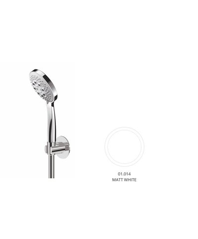 Newform Douchette + support mural Blanc mat - 848.01.014