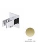 Newform Coude mural + support douchette PVD Glossy gold - 826.61.020
