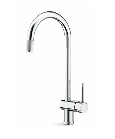 Newform Moony 3125 21 mitigeur évier à mousseur extract chrome