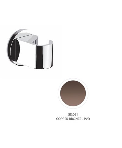 Newform support douchette PVD Copper bronze - 68497.58.061