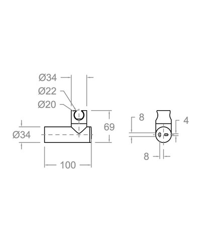 Ramon Soler support douchette ABS noir mat - 3726NM-99Z304940