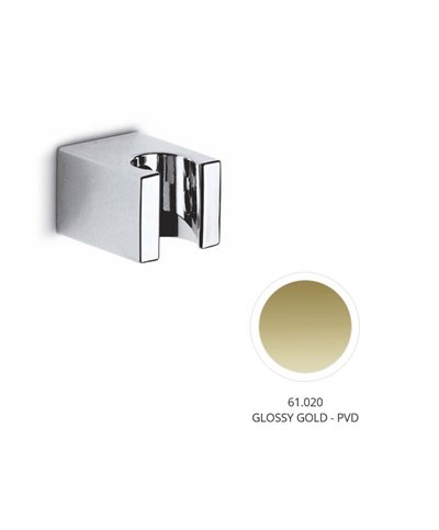 Newform support douche à main PVD Glossy gold - 21103.61.020