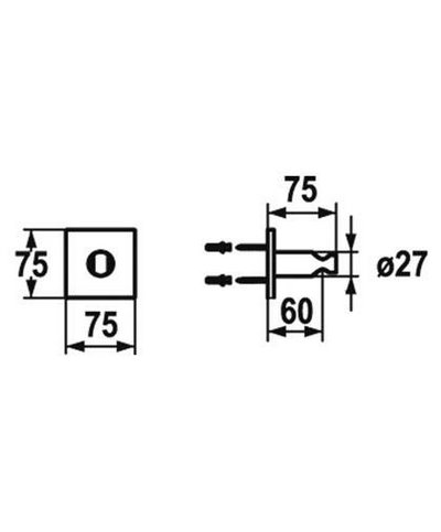 Kwc Support douchette chrome - 26.000.620.000 - 536622