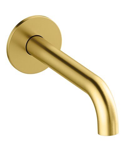 Damixa bec mural bain 180 mm PVD Laiton mat - 484837900