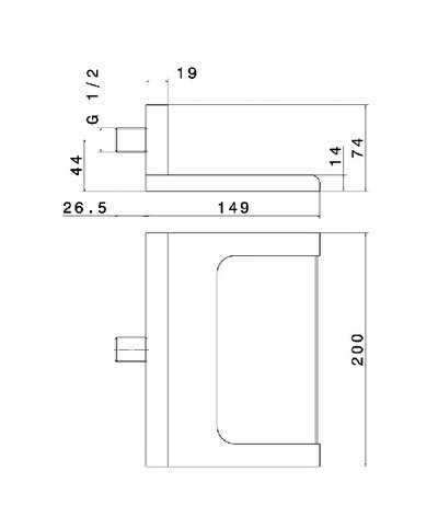 Newform Bec cascade ouvert or brillant - 207.61