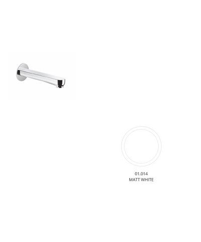 Newform Linfa II bec bain  mural 228 mm Blanc mat - 69488.01.014