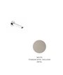 Newform O'Rama bec bain mural 190 mm Exclusive Metal Titanium satin - 68487.M0.070