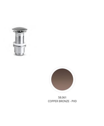 Newform vidage H min 63 - max 85 PVD Copper bronze - 229.58.061