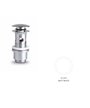 Newform vidage quick clac H min 63 - max 85mm Blanc mat - 232.01.014
