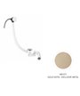 Newform Vidage pour baignoire avec distribution,  siphon orientable et vidage “skin-up” Exclusive Metal Gold satin - 376.M0.071