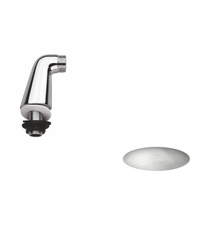 Gattoni Versilia colonette nickel mat - 1542/00A0