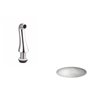 Gattoni Versilia colonette 3/4” M x 3/4” M - 125mm nickel mat - 1544/00A0