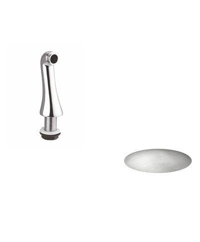 Gattoni Versilia colonette 3/4” M x 3/4” M - 125mm nickel mat - 1544/00A0