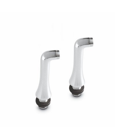 Newform colonettes pour montage sur gorge 155mm chrome - 199.21.018