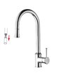 Newform Real 63445 21 mitigeur évier poignée mousseur s/flex chrome