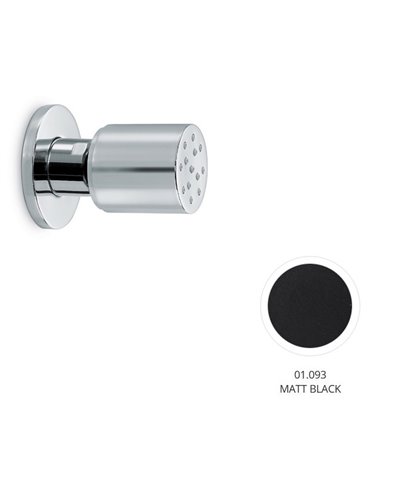 Newform Douchette latérale ronde Noir mat - 553.01.093