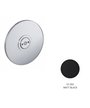 Newform Brumisateur rond en laiton à encastrer Ø 70 mm.Noir mat - 690.01.093