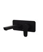 Ramon Soler Alexia 3620NM-36A302303 mitigeur lavabo à encastrer + plaque + bec 190 mm noir mat