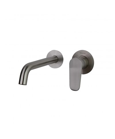 Ramon Soler Alexia 362103NC-36A302306 mitigeur lavabo à encastrer + bec 240 mm nickel brossé