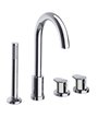 Ramon Soler Alexia 363302TM-36C301648 batterie thermo sur gorge 4 trous chrome