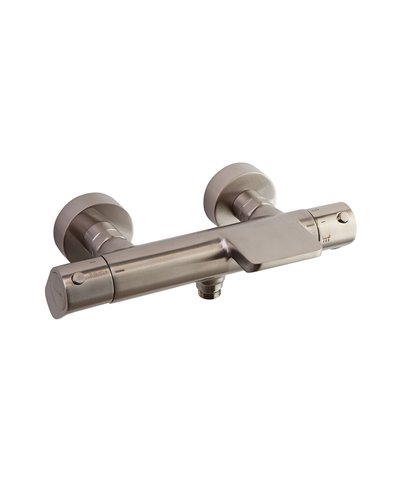 Ramon Soler Alexia 363901SNC-36C302314 mitigeur thermo mural bain + bec cascade douche nickel brossé