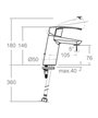 Ramon Soler New Fly 570102-57A303695 mitigeur lavabo Eco chrome