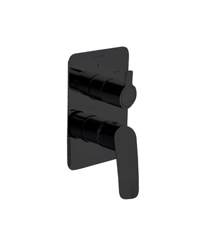 Ramon Soler New Fly 571502SNM-57C303570 mitigeur douche à encastrer - 2 voies noir mat