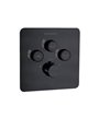 Ramon Soler 85T301SNM-85D308097 mitigeur thermo 3 voies à encastrer noir mat