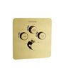 Ramon Soler 85T301SOC-85D308099 mitigeur thermo 3 voies à encastrer or brossé